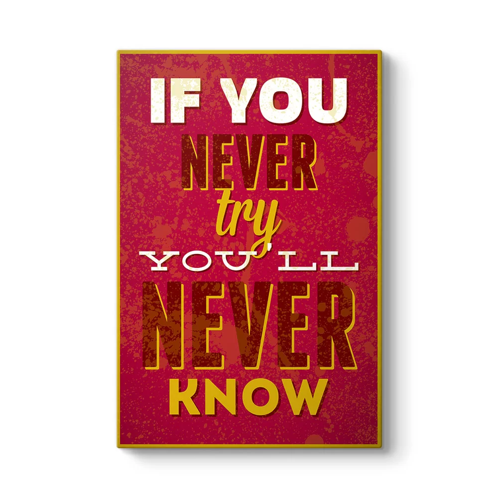 Never Know Tablosu - Model 2